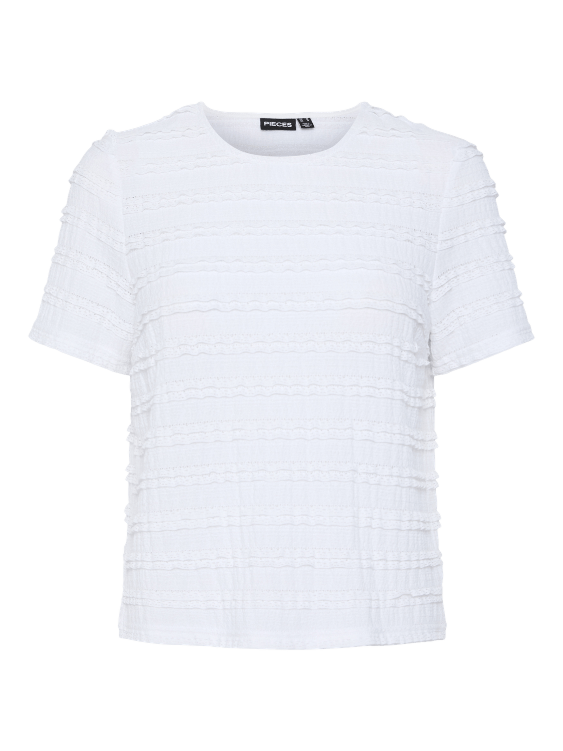 PCANINE Top - Bright White - VERO MODA & VILA Bergvik