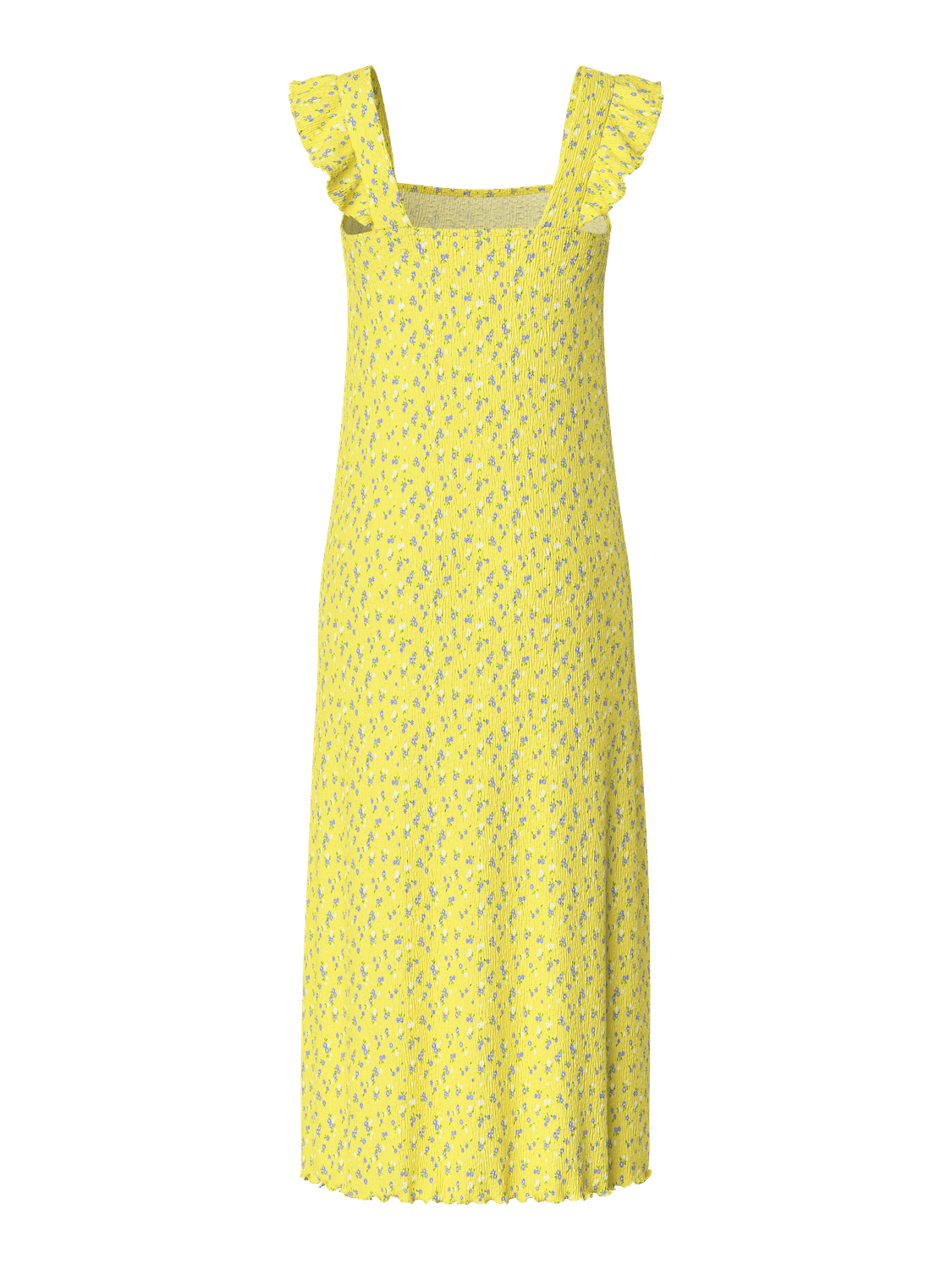 PCFLORA Midi Dress - Pale Banana - VERO MODA & VILA Bergvik
