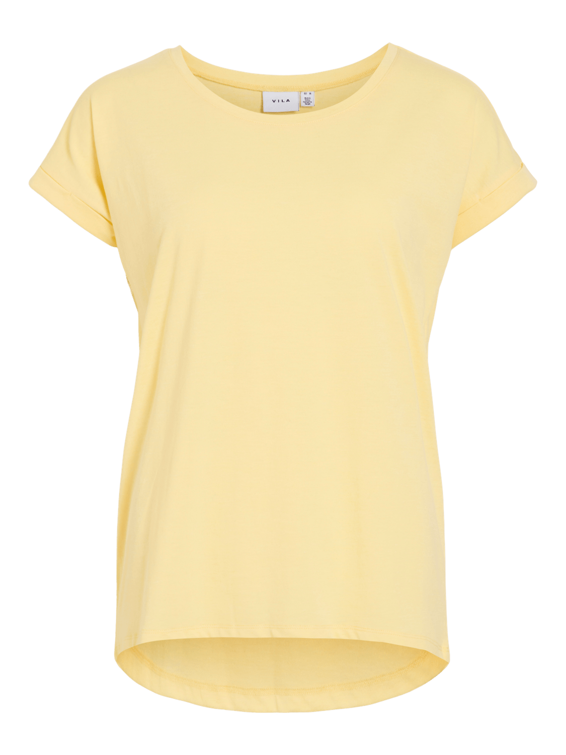 VIDREAMERS T-Shirt - Pale Banana - VERO MODA & VILA Bergvik