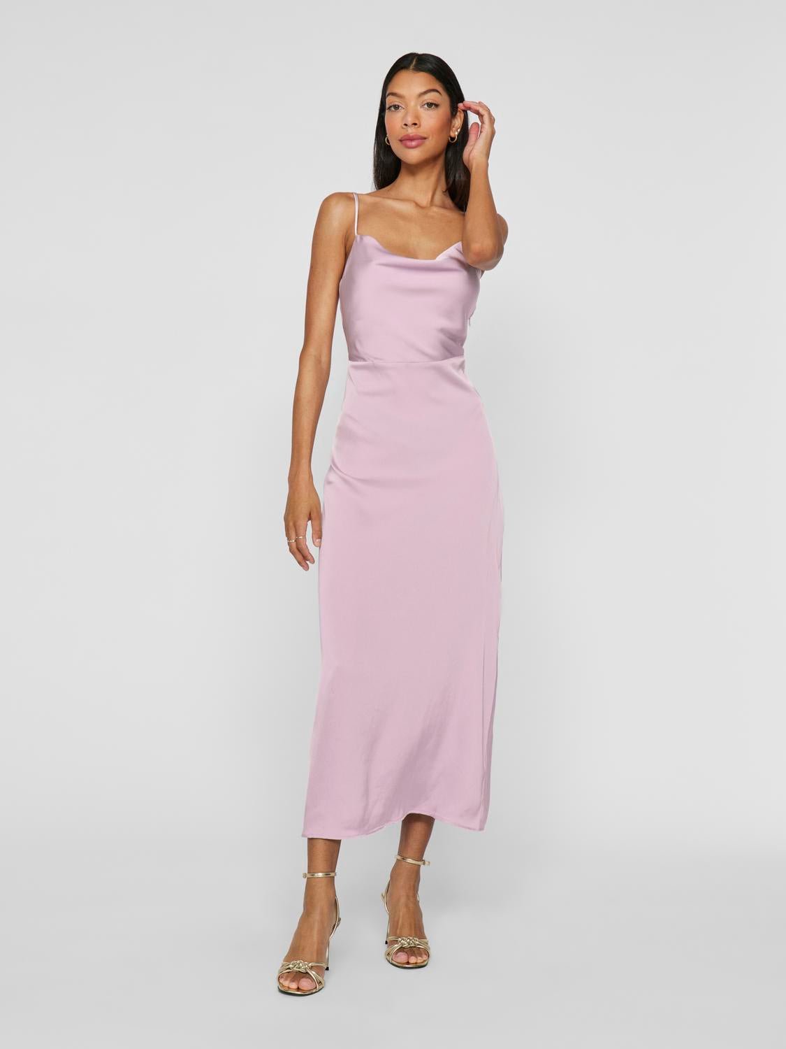 VIRAVENNA Long Dress - Winsome Orchid - VERO MODA & VILA Bergvik