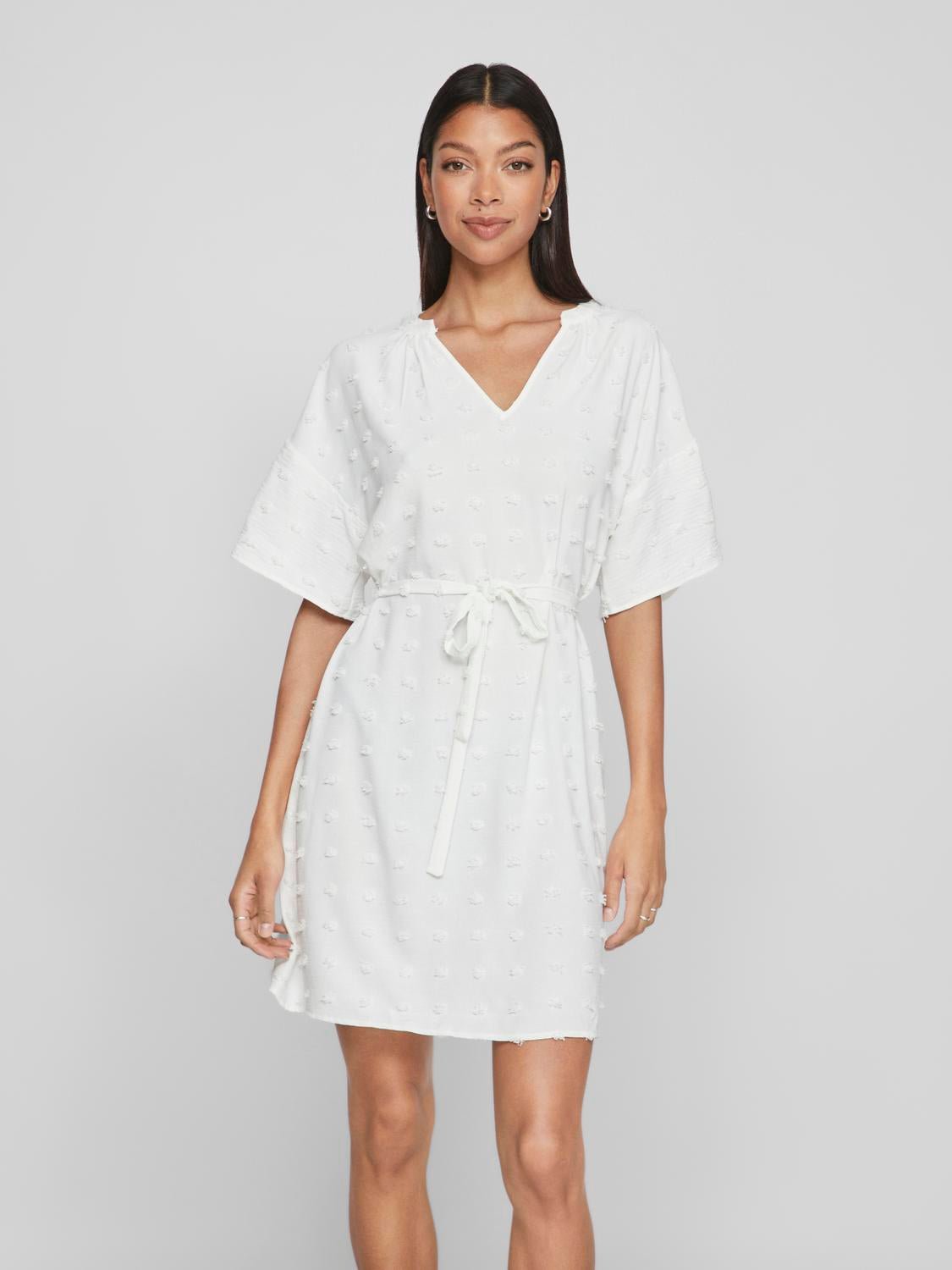 VISILUA Dress - Cloud Dancer - VERO MODA & VILA Bergvik