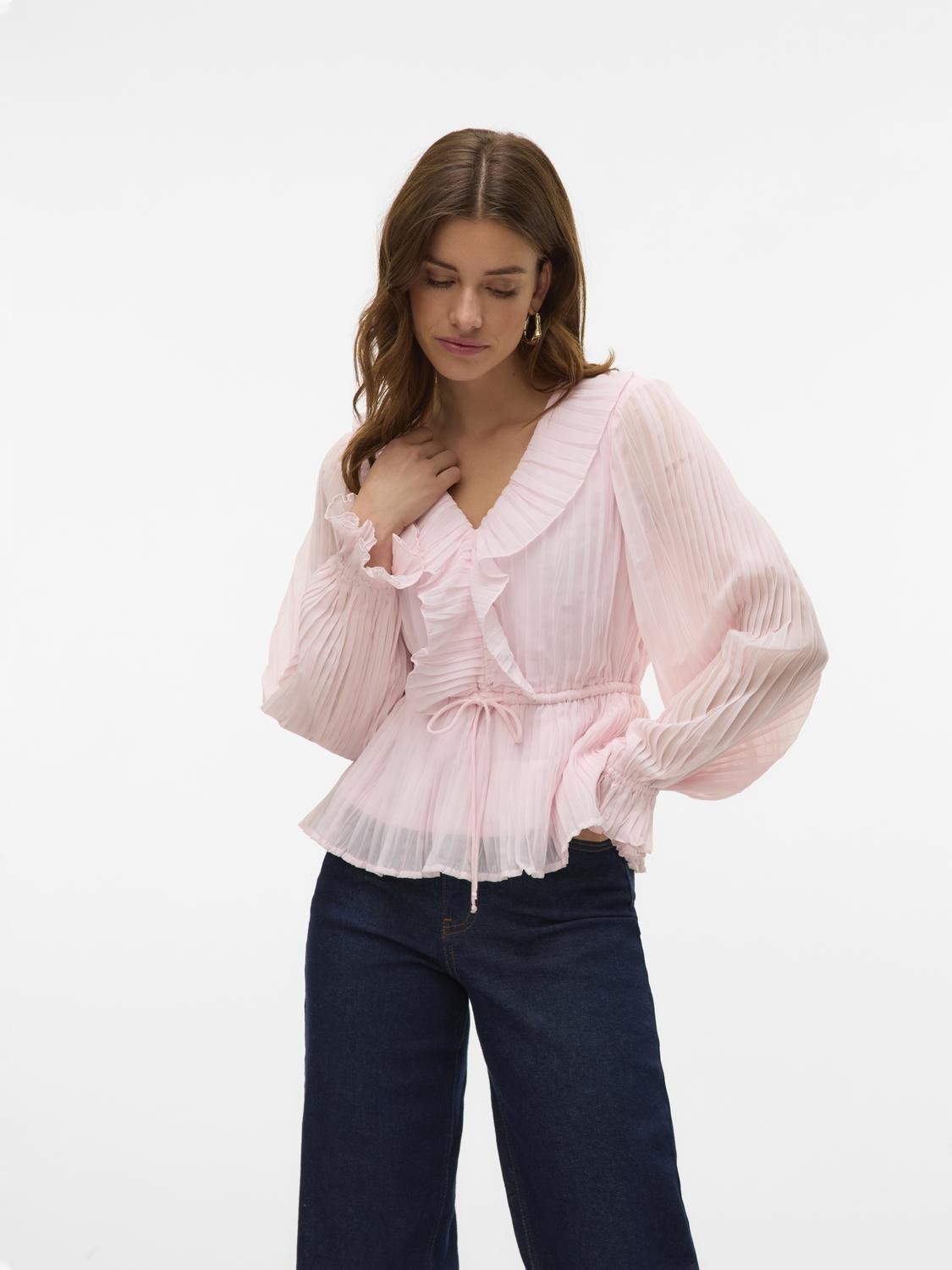 VMDORA Top - Pink - A - Boo - VERO MODA & VILA Bergvik