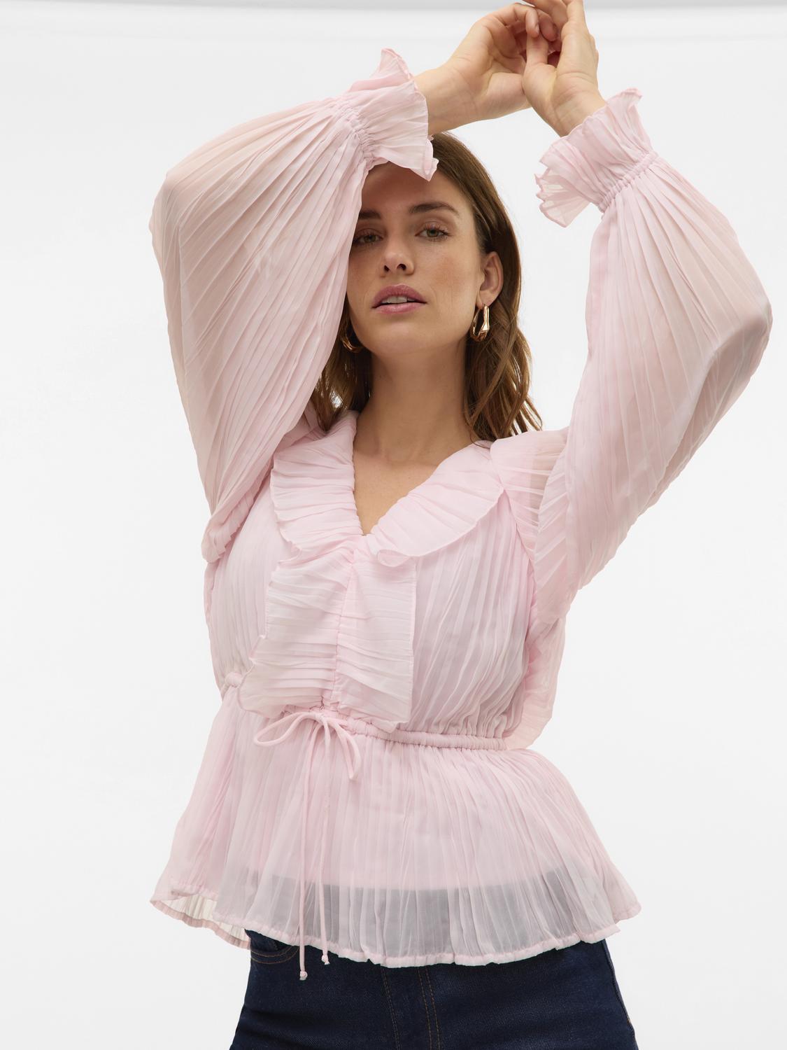 VMDORA Top - Pink - A - Boo - VERO MODA & VILA Bergvik