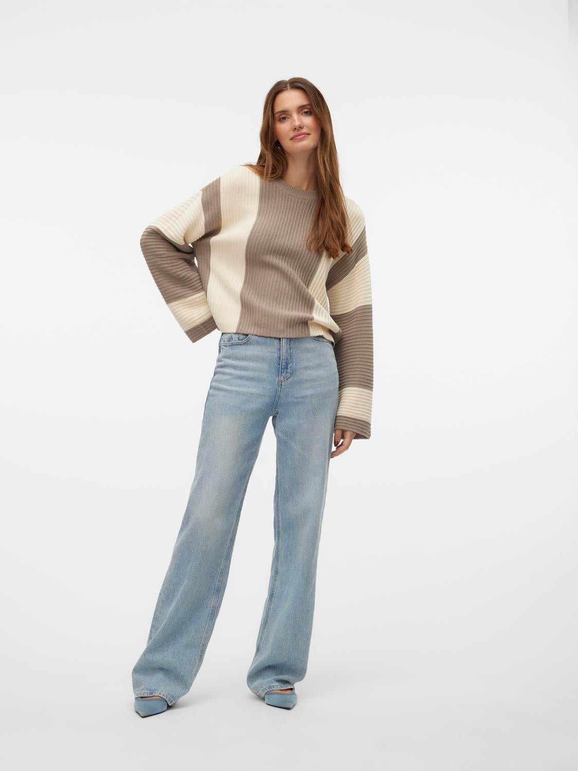 VMGIGI Pullover - Moon Rock - VERO MODA & VILA Bergvik