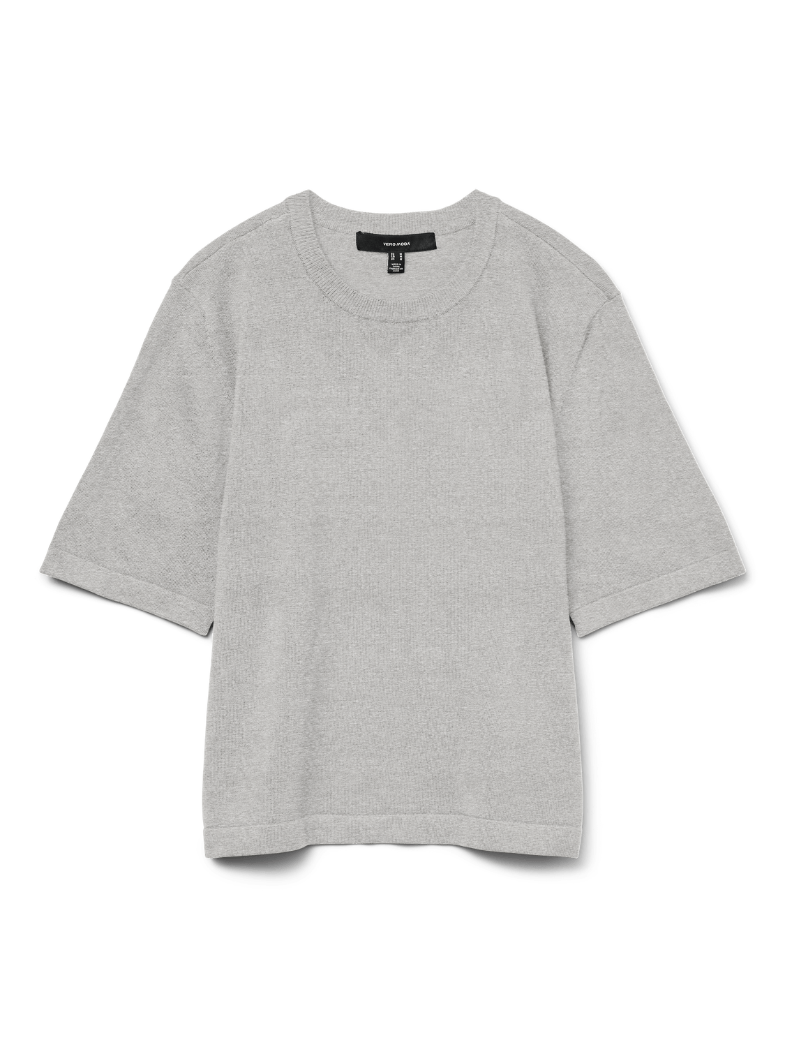 VMSILJE Pullover - Light Grey Melange - VERO MODA & VILA Bergvik
