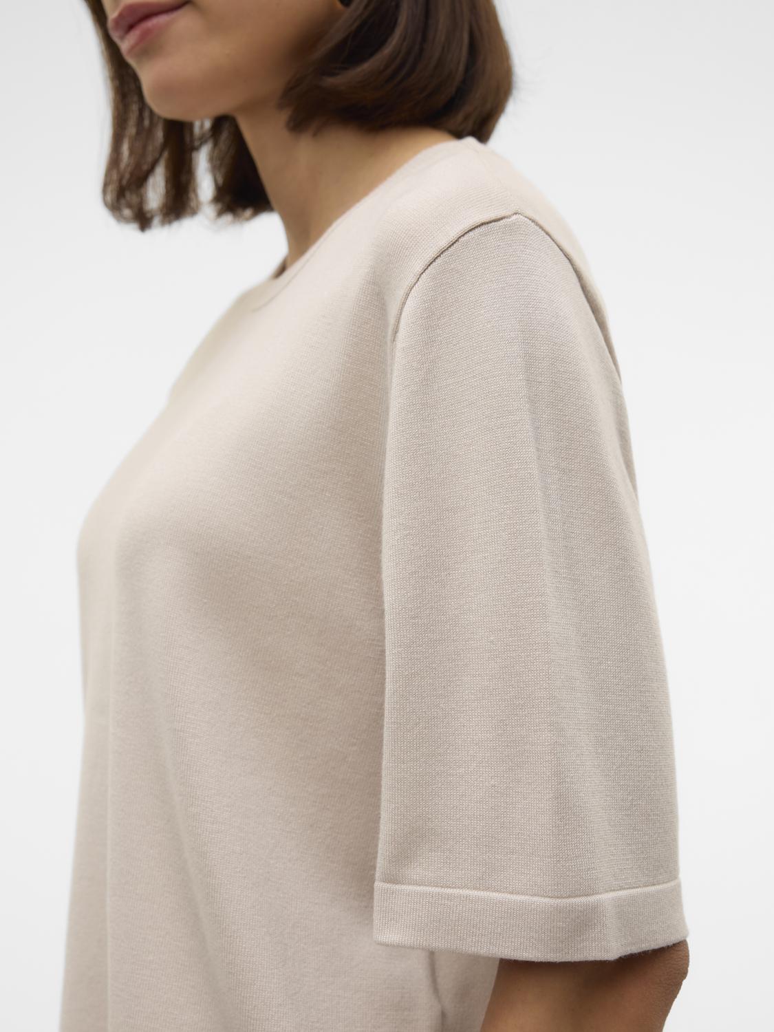 VMSILJE Pullover - Moonbeam - VERO MODA & VILA Bergvik