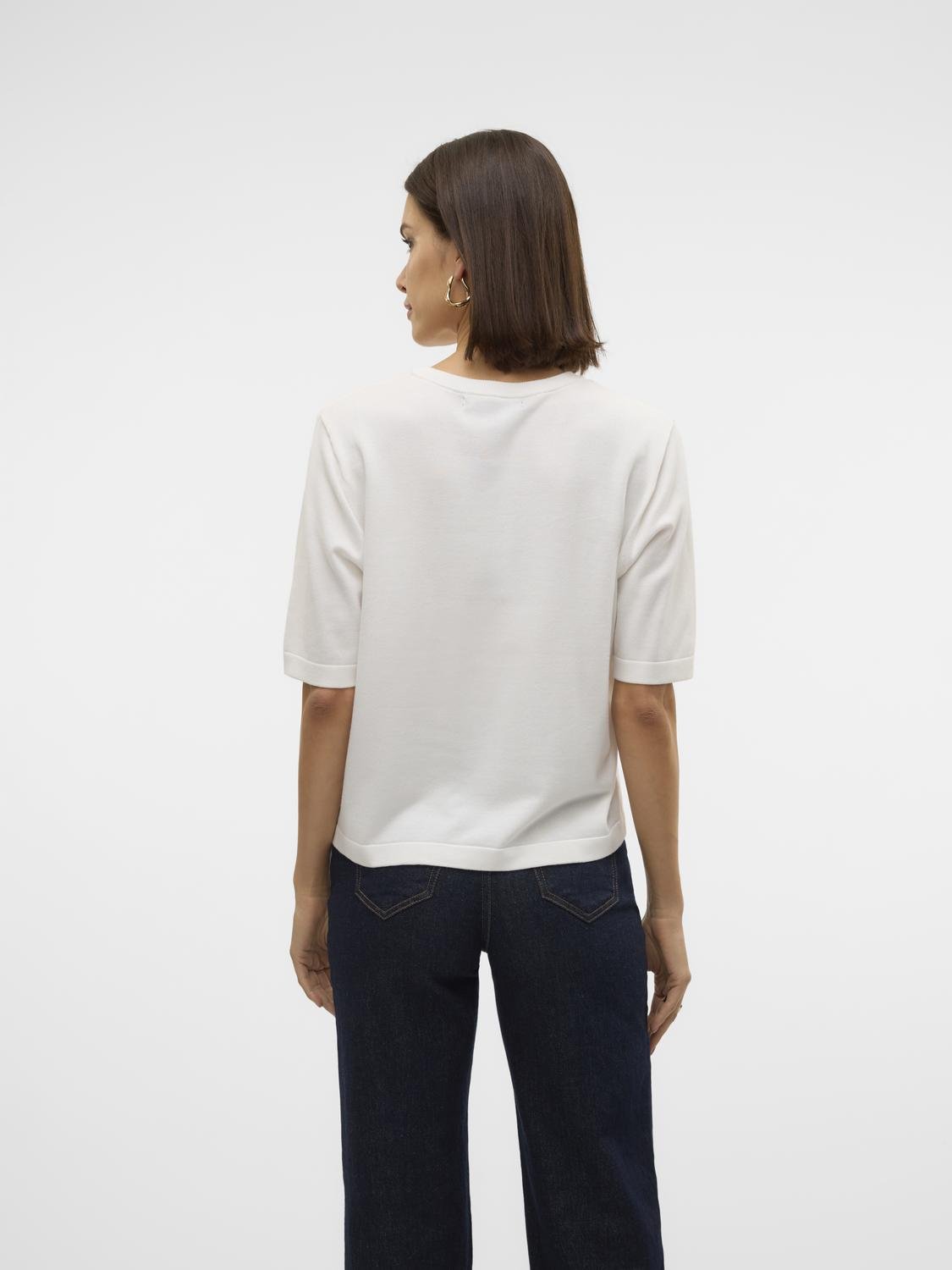 VMSILJE Pullover - Snow White - VERO MODA & VILA Bergvik
