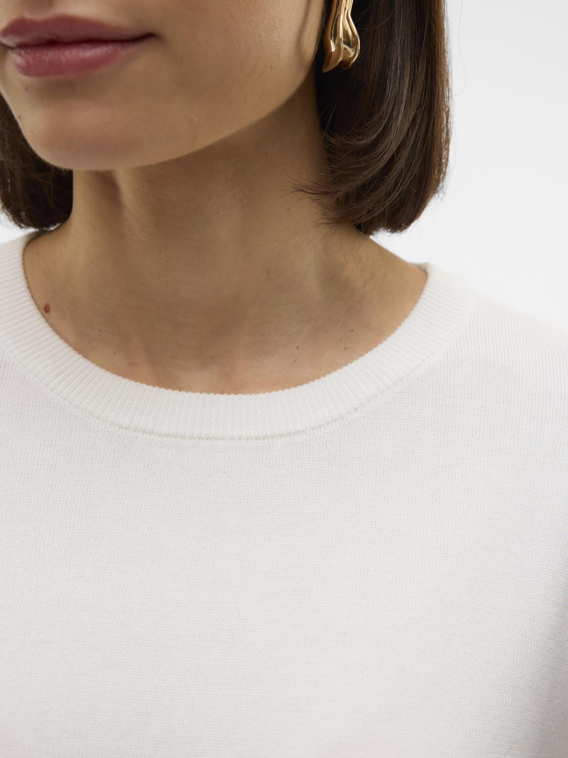 VMSILJE Pullover - Snow White - VERO MODA & VILA Bergvik