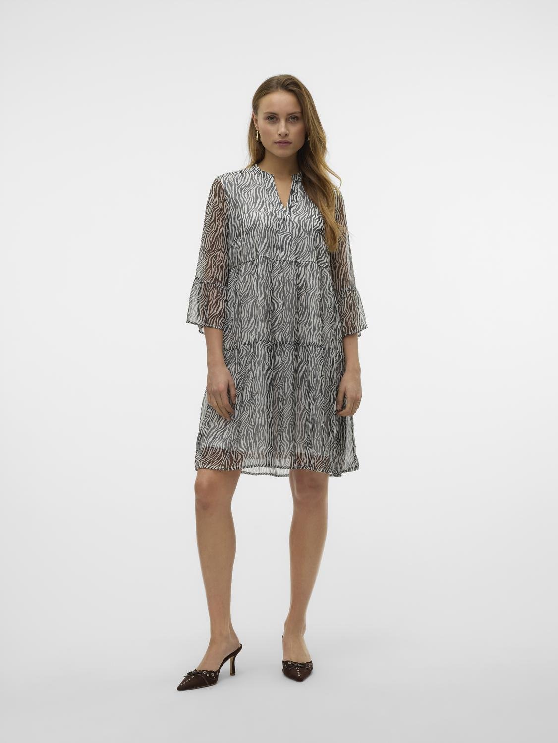 VMSMILLA Short Dress - Snow White - VERO MODA & VILA Bergvik