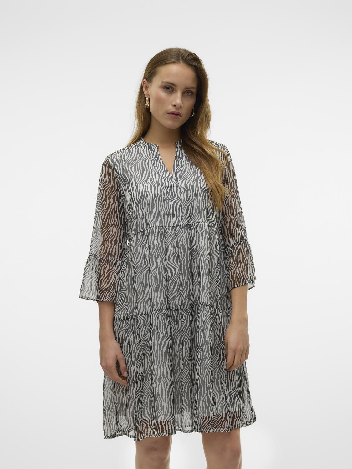 VMSMILLA Short Dress - Snow White - VERO MODA & VILA Bergvik
