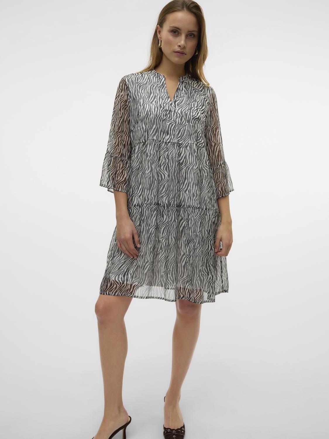 VMSMILLA Short Dress - Snow White - VERO MODA & VILA Bergvik