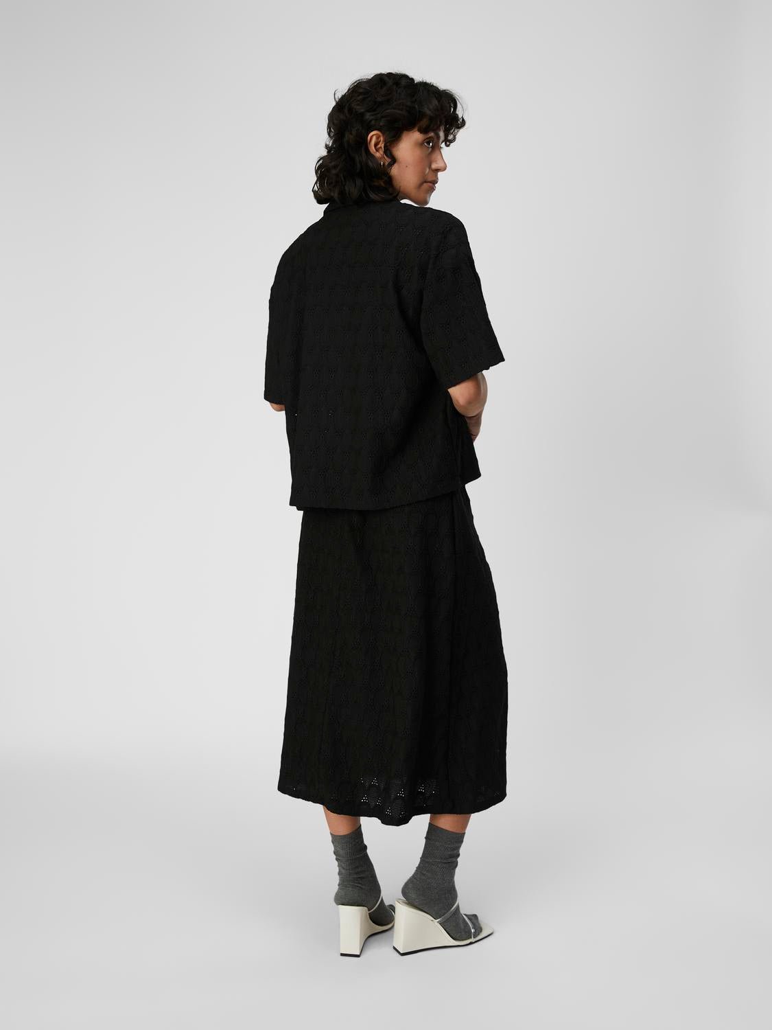 OBJFEODORA Shirts - Black - VERO MODA & VILA Bergvik