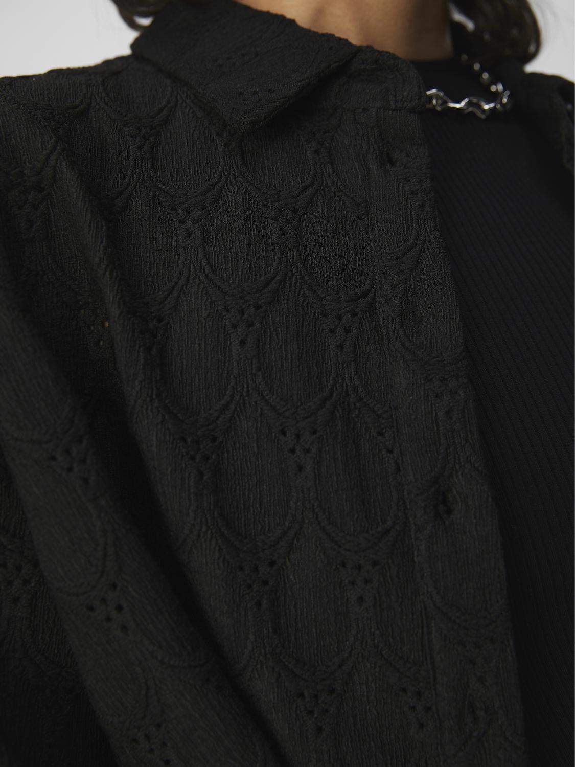 OBJFEODORA Shirts - Black - VERO MODA & VILA Bergvik