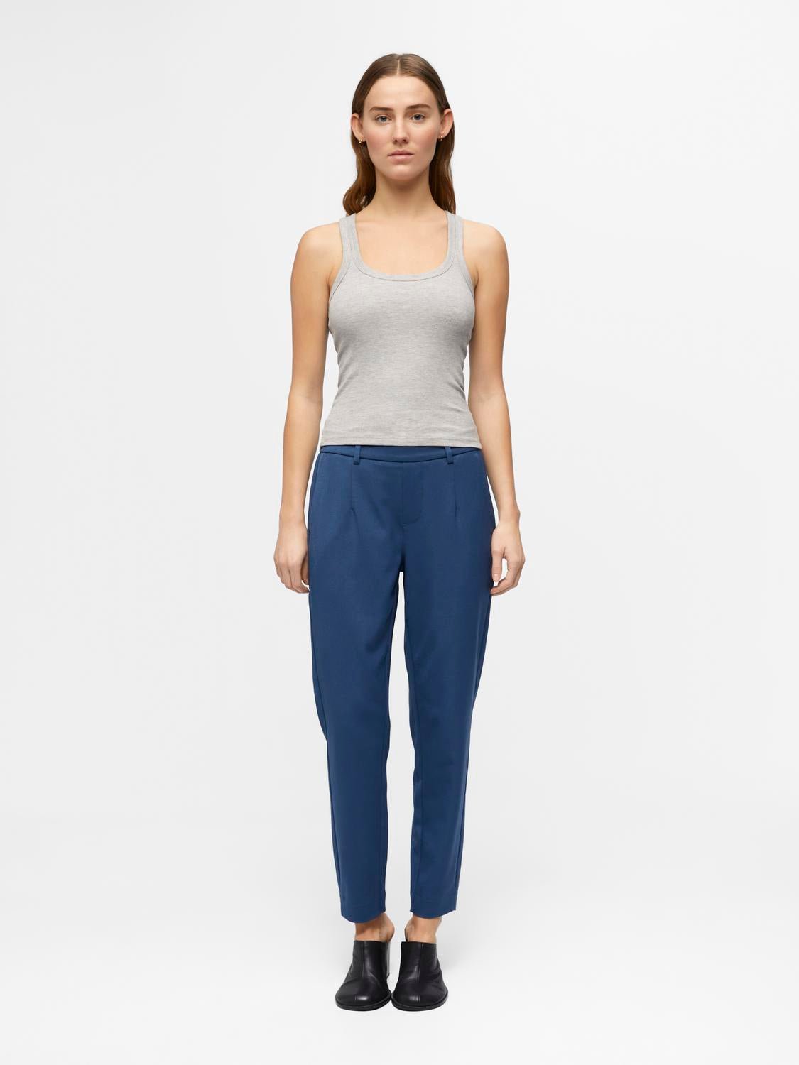 OBJLISA Pants - Dark Denim - VERO MODA & VILA Bergvik