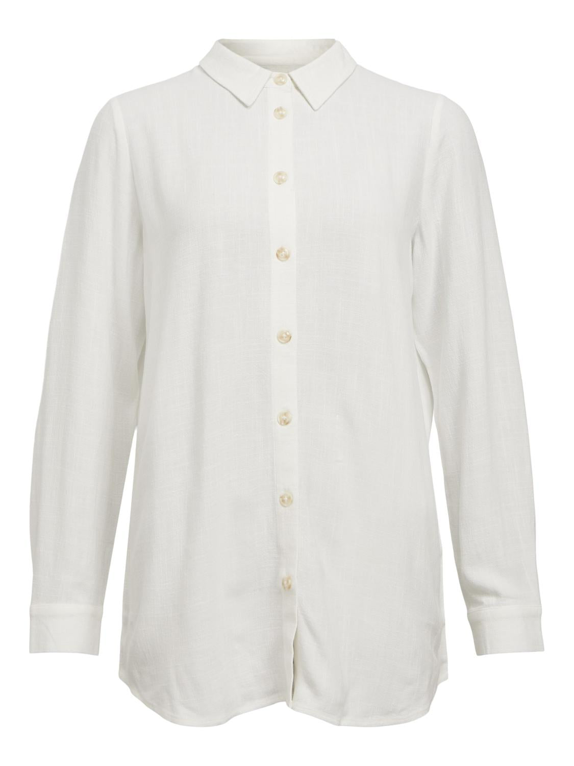OBJSANNE Shirts - Cloud Dancer - VERO MODA & VILA Bergvik