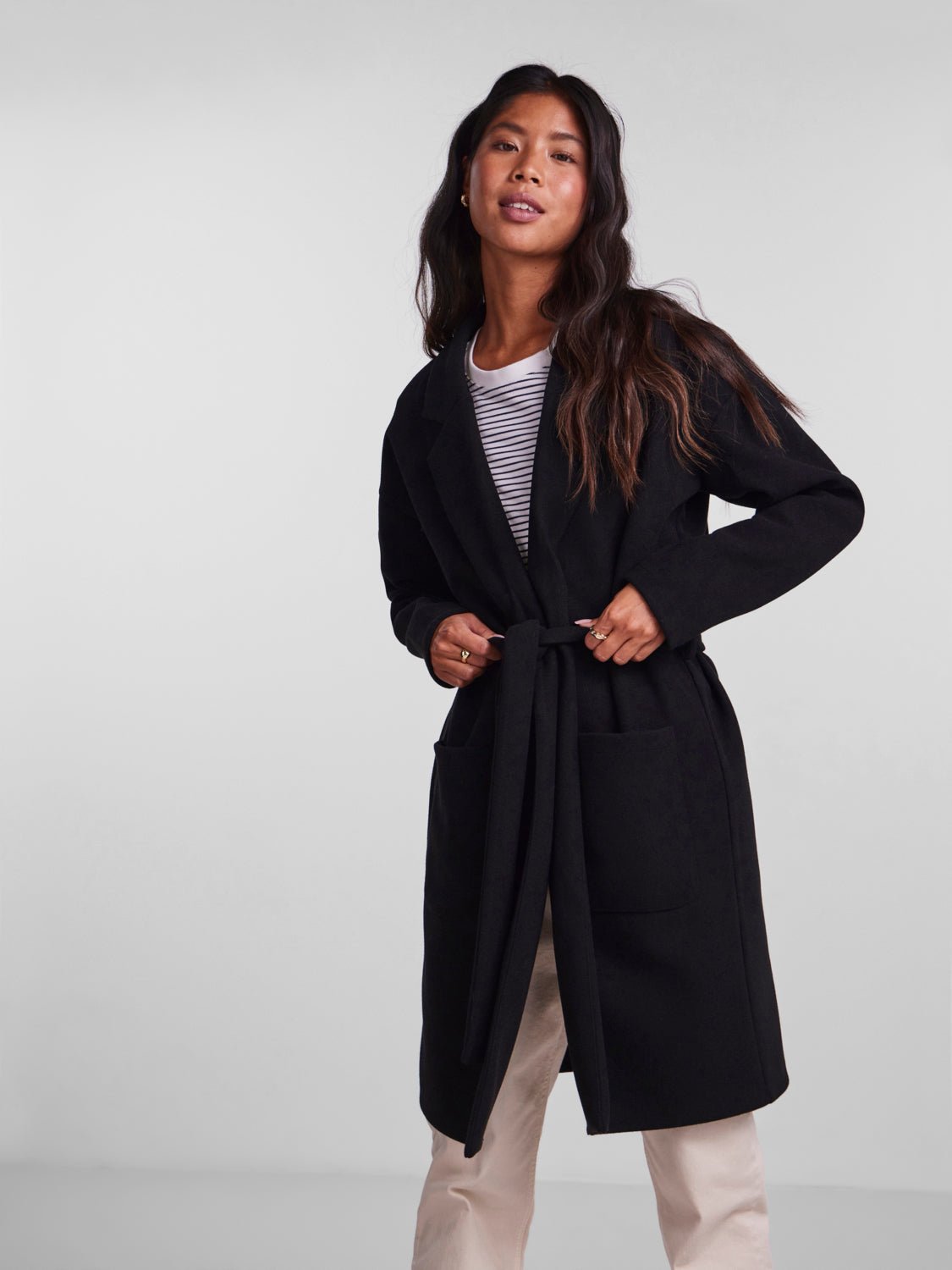 PCJOLENE Coat - Black - VERO MODA & VILA Bergvik