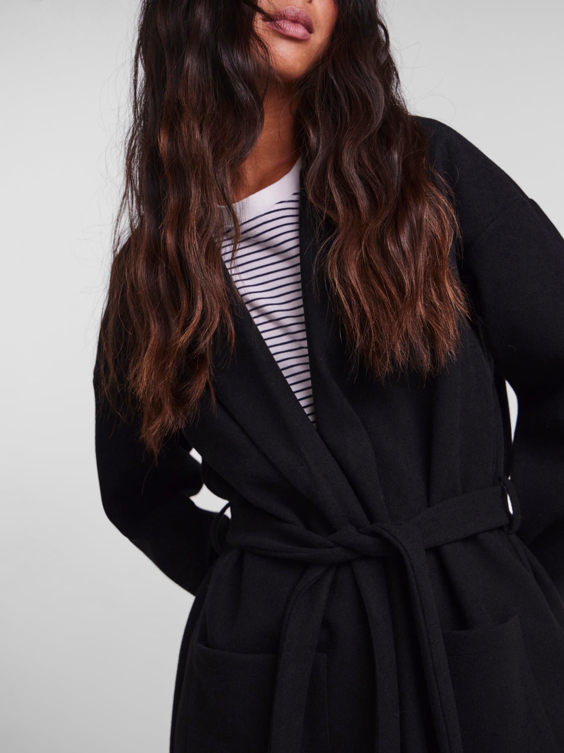 PCJOLENE Coat - Black - VERO MODA & VILA Bergvik