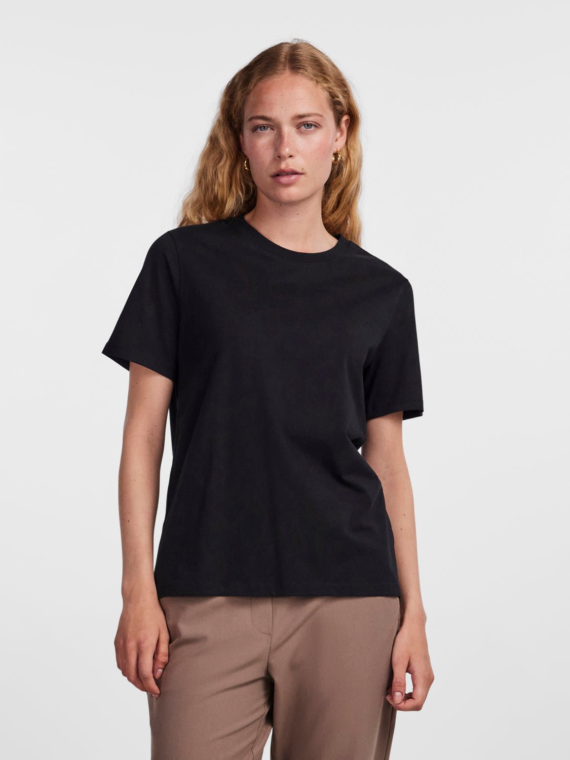 PCRIA T-Shirt - Black - VERO MODA & VILA Bergvik