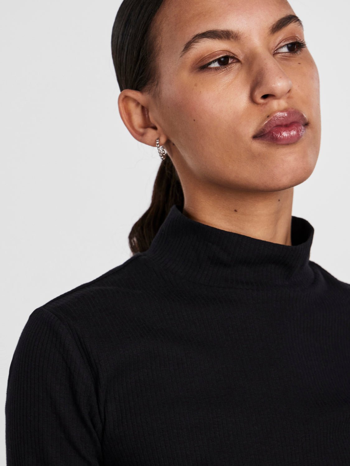 PCRUKA T-Shirt - Black - VERO MODA & VILA Bergvik
