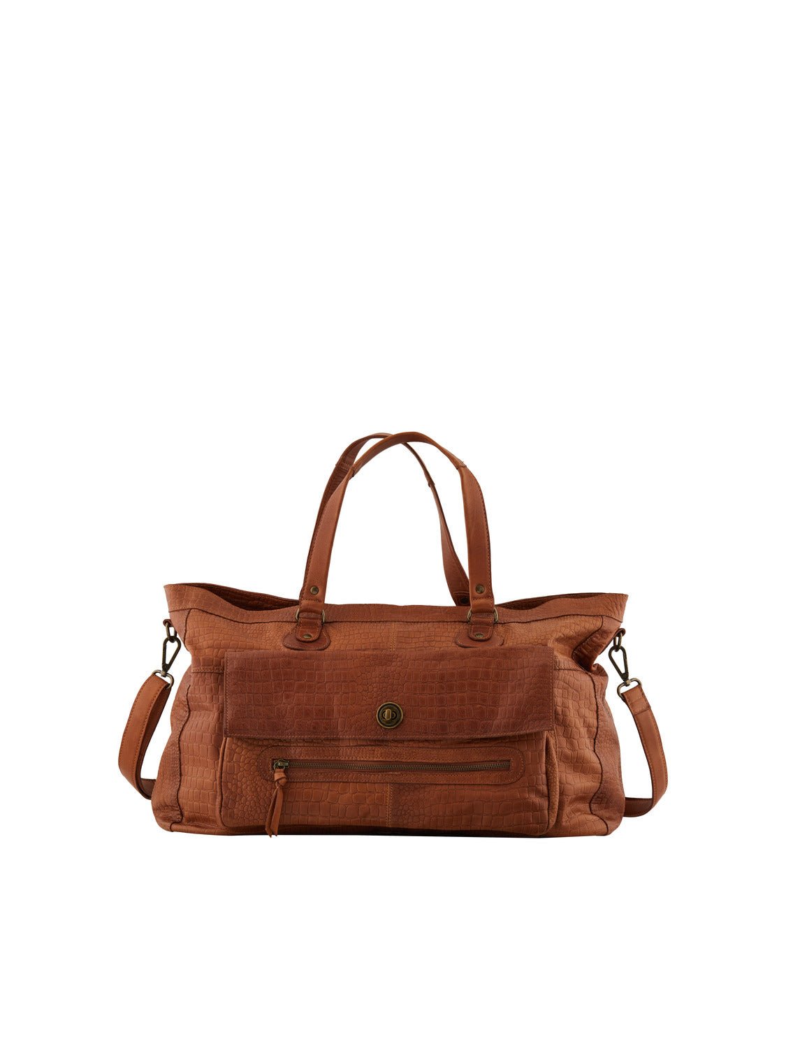PCTOTALLY Handbag - Root Beer - VERO MODA & VILA Bergvik