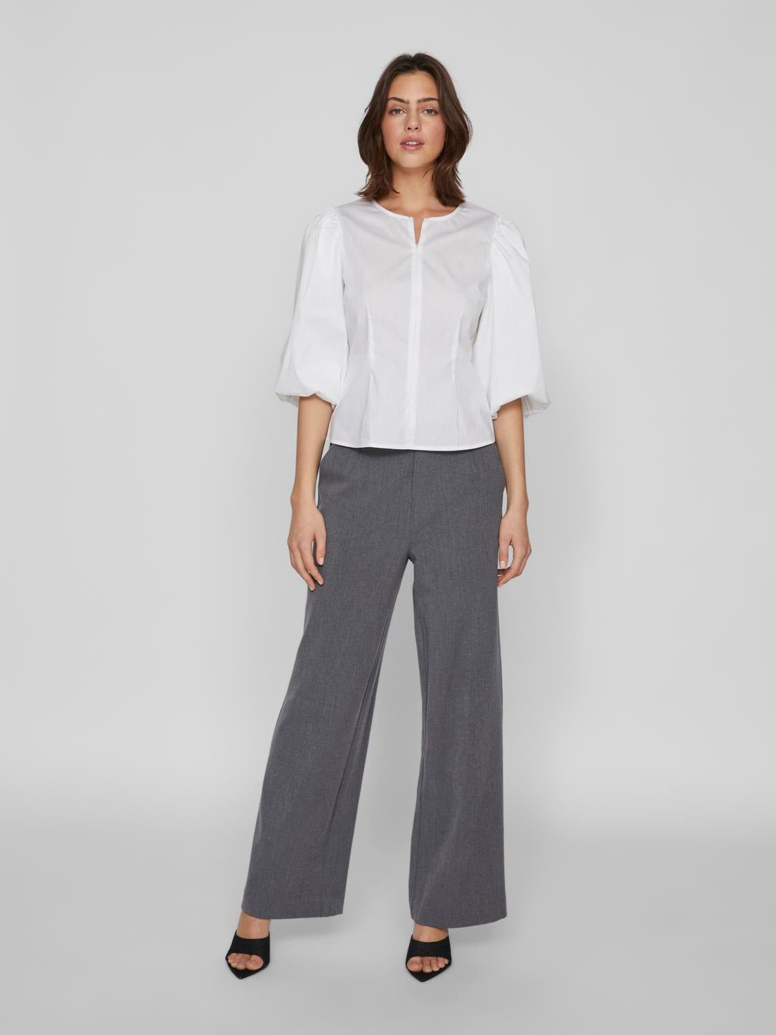 VIDELA T-Shirts & Tops - Cloud Dancer - VERO MODA & VILA Bergvik
