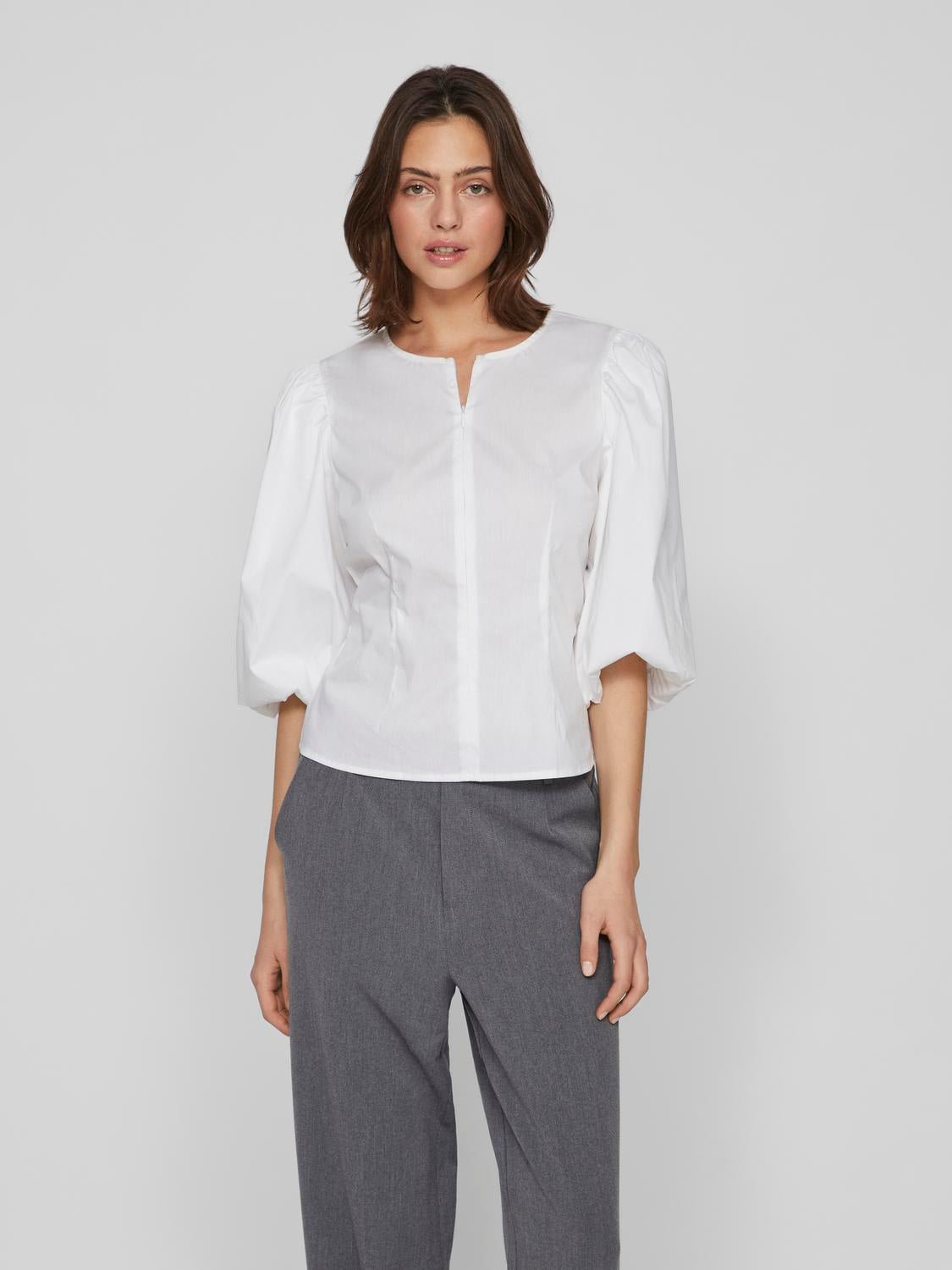 VIDELA T-Shirts & Tops - Cloud Dancer - VERO MODA & VILA Bergvik