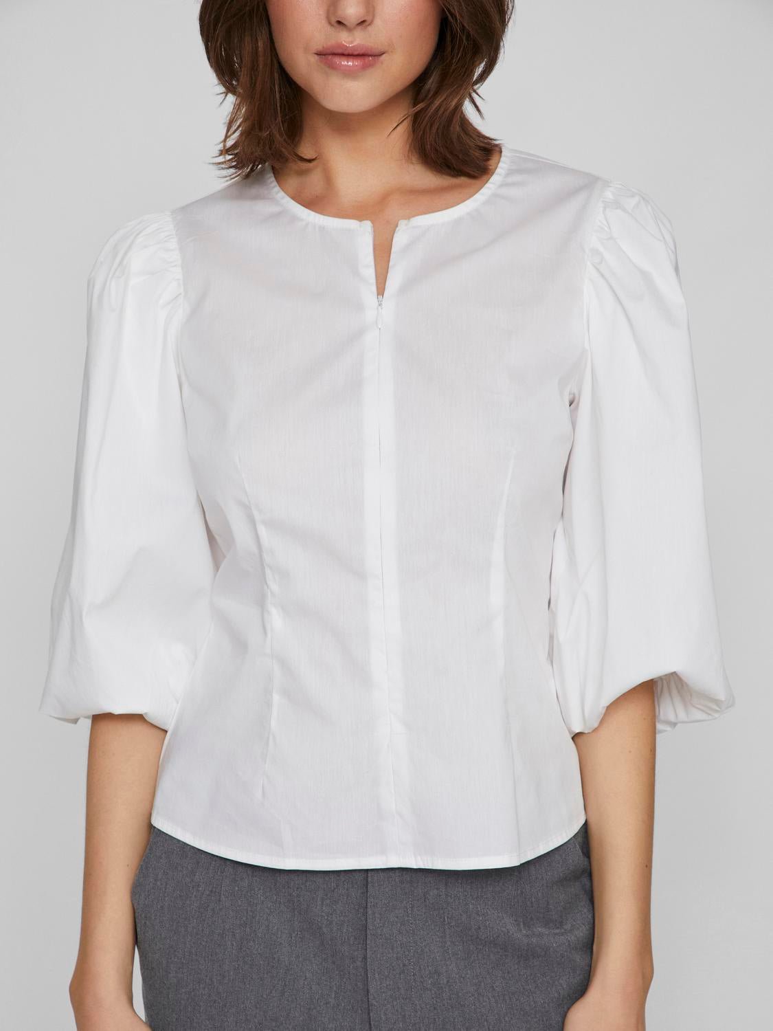 VIDELA T-Shirts & Tops - Cloud Dancer - VERO MODA & VILA Bergvik