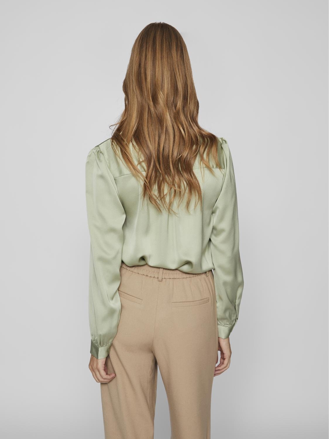 VIELLETTE T-Shirts & Tops - Swamp - VERO MODA & VILA Bergvik
