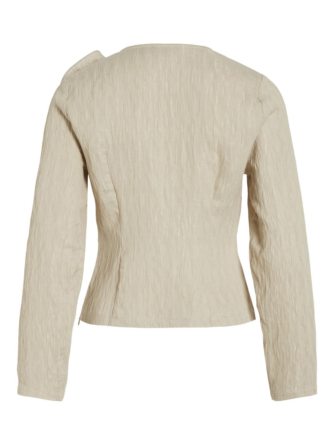 VIFLOWERY T-Shirts & Tops - Cement - VERO MODA & VILA Bergvik