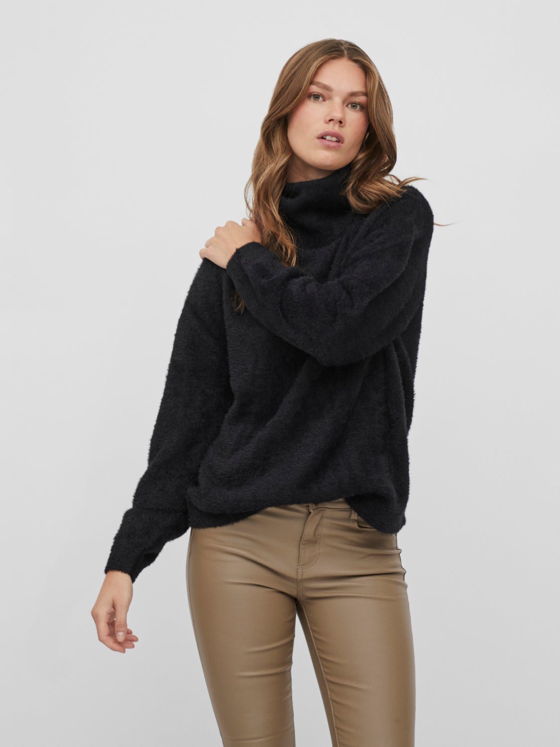 VILAJULI Pullover - Black - VERO MODA & VILA Bergvik