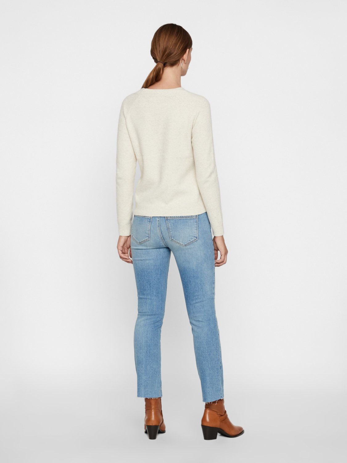 VMDOFFY Pullover - birch - VERO MODA & VILA Bergvik