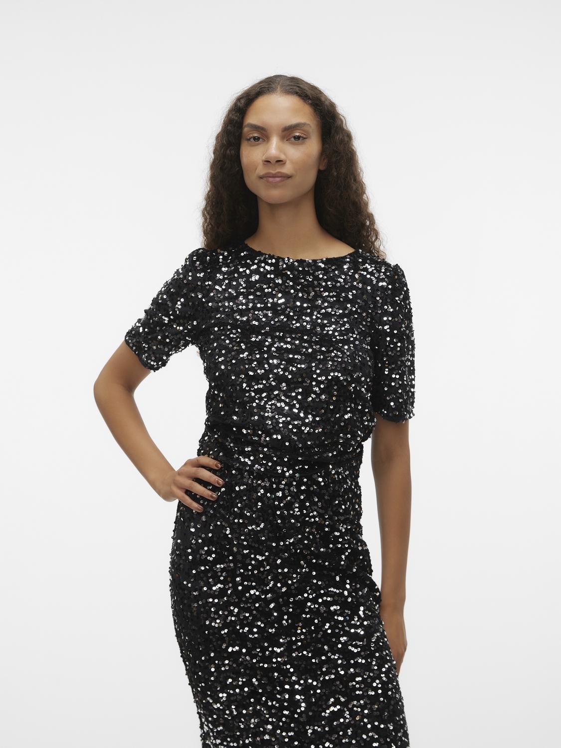 VMFAME T-Shirts & Tops - Black - VERO MODA & VILA Bergvik