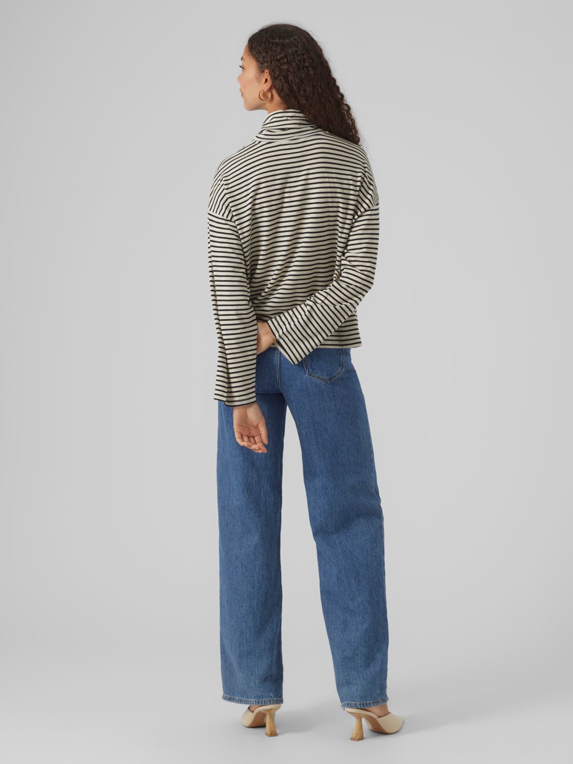 VMFIONA Pullover - Birch - VERO MODA & VILA Bergvik