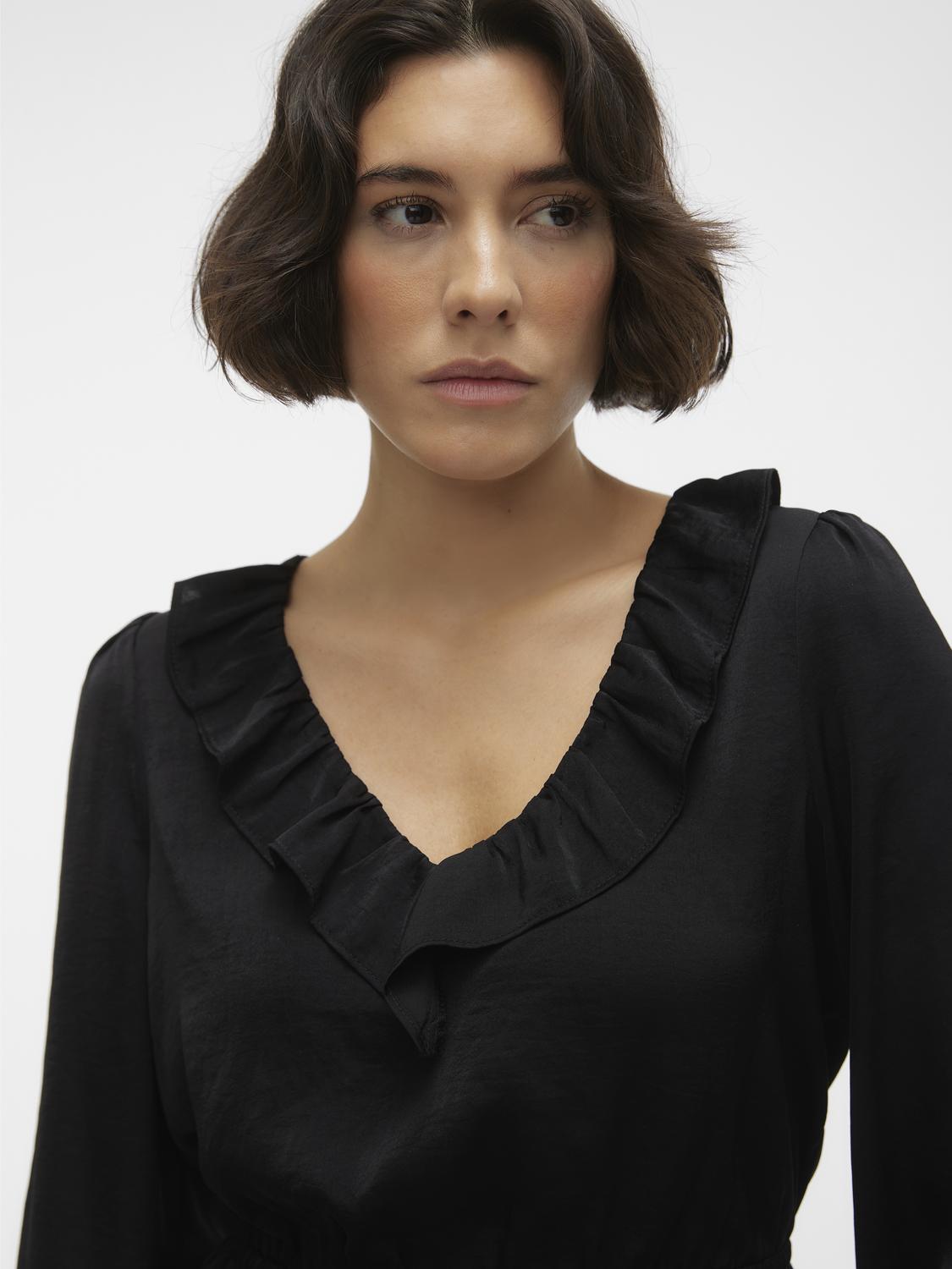 VMKATRINE T-Shirts & Tops - Black - VERO MODA & VILA Bergvik