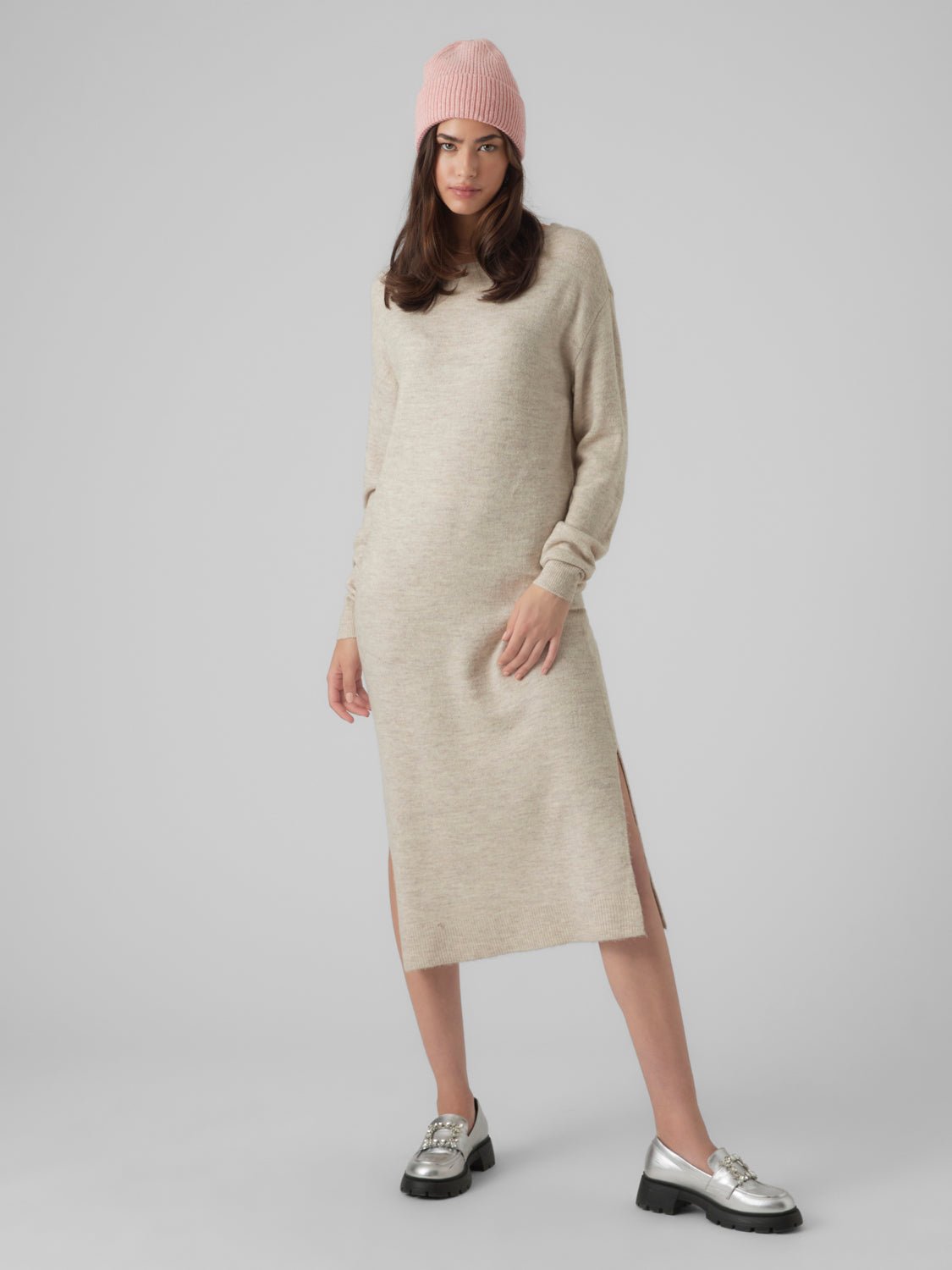VMLEFILE Dress - Birch - VERO MODA & VILA Bergvik
