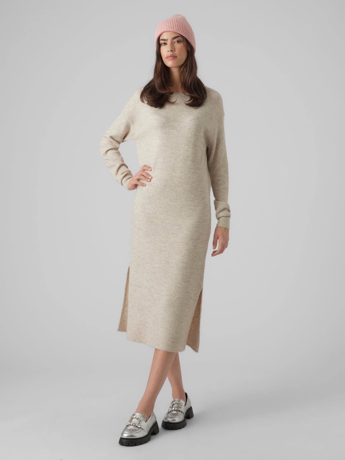 VMLEFILE Dress - Birch - VERO MODA & VILA Bergvik