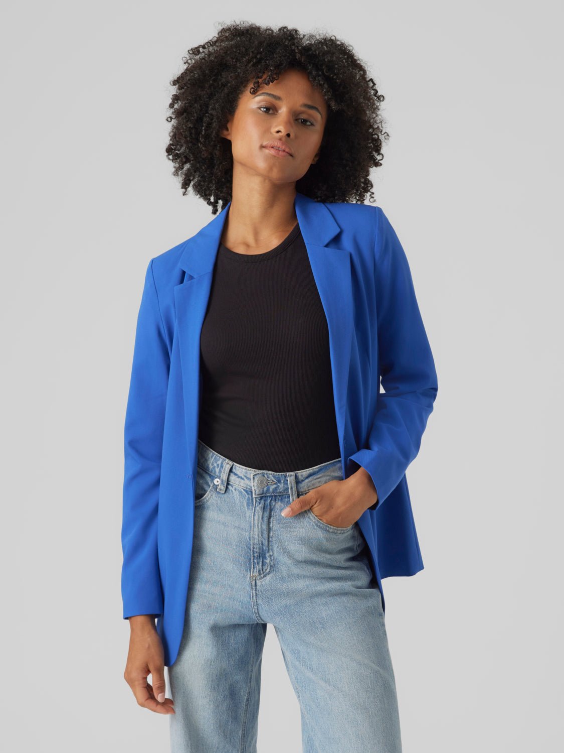 VMZELDA Blazer - Beaucoup Blue - VERO MODA & VILA Bergvik