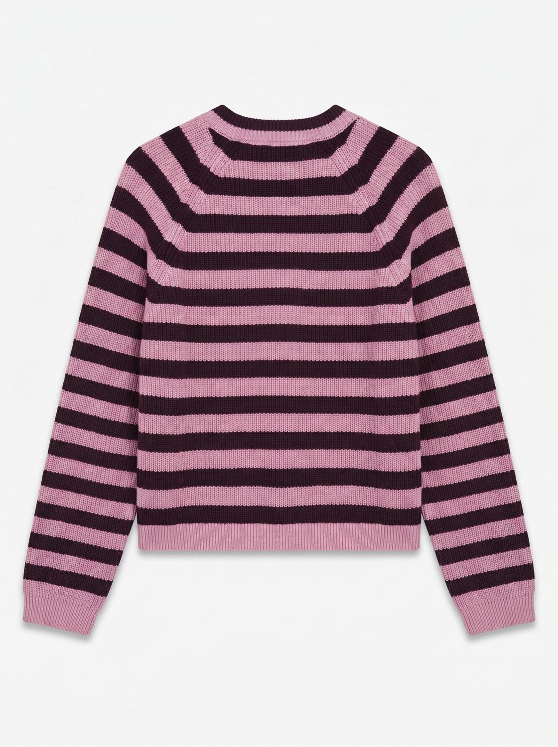 AWANNALISE Knitted Cardigan - Grape Wine - VERO MODA & VILA Bergvik