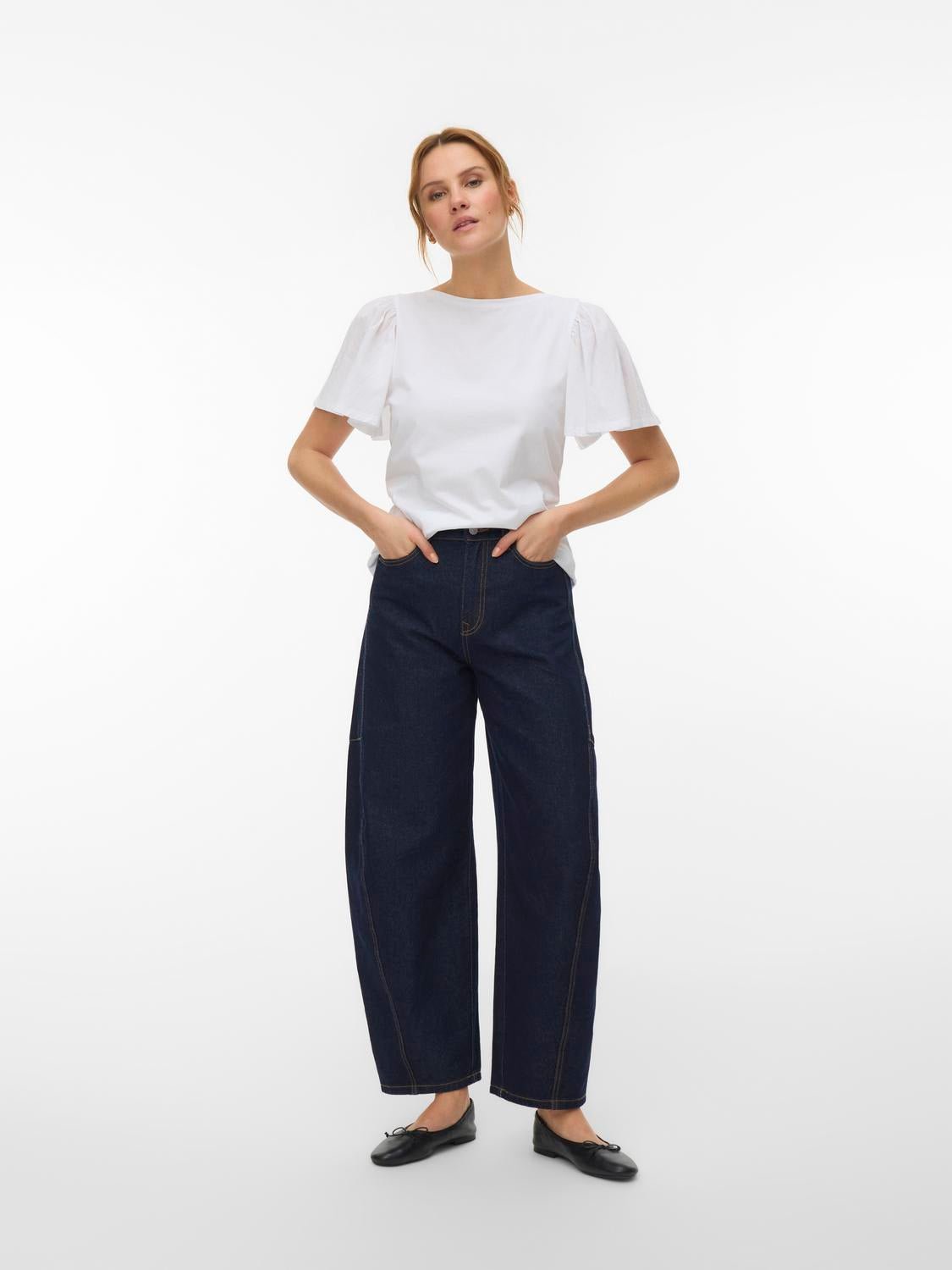 AWBRYNLEE Top - Bright White - VERO MODA & VILA Bergvik