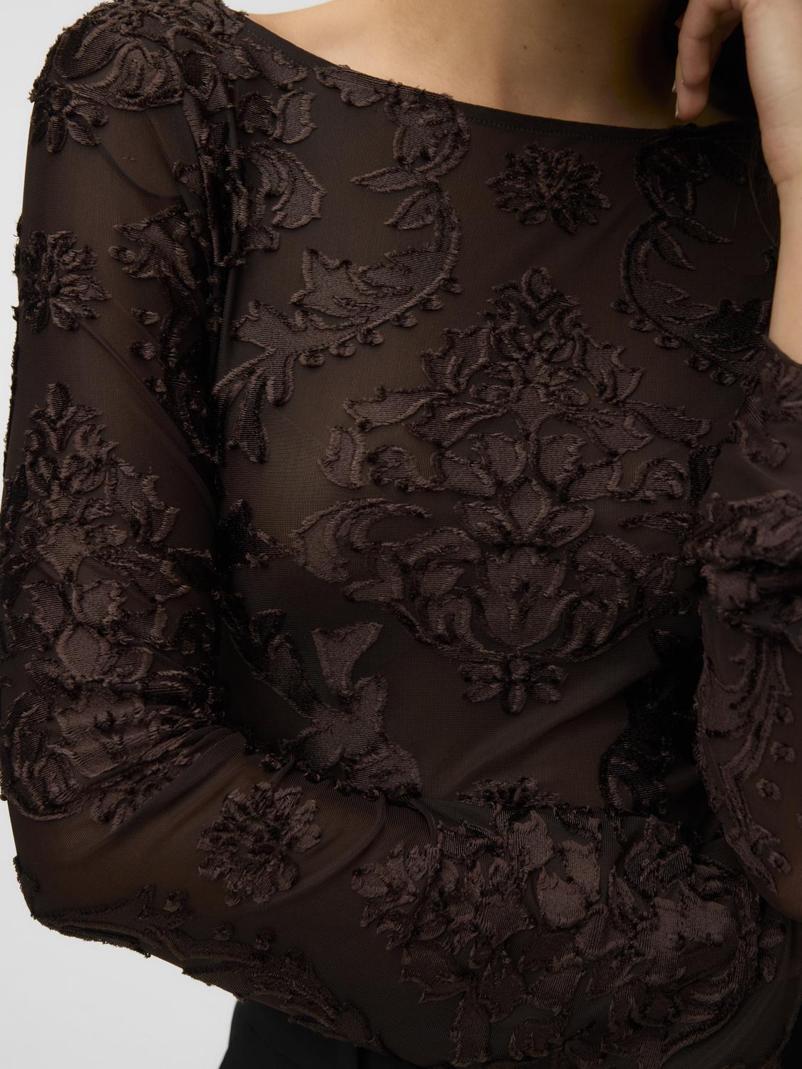 AWDAKOTA Top - Chocolate Torte - VERO MODA & VILA Bergvik