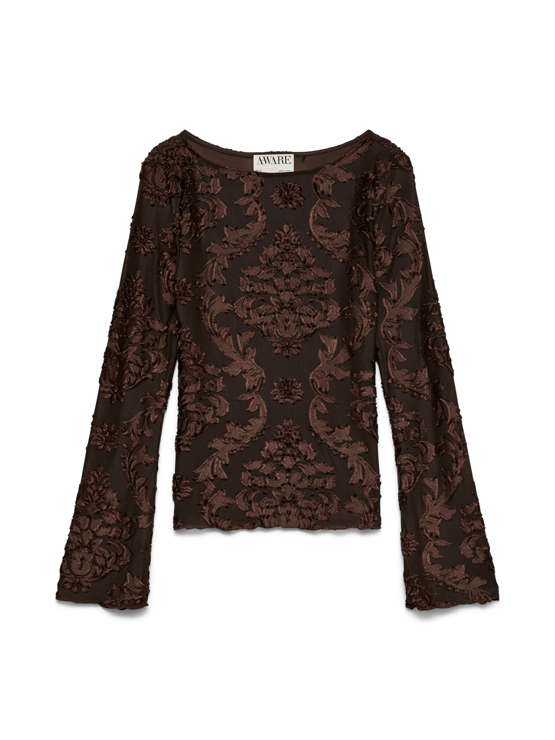 AWDAKOTA Top - Chocolate Torte - VERO MODA & VILA Bergvik