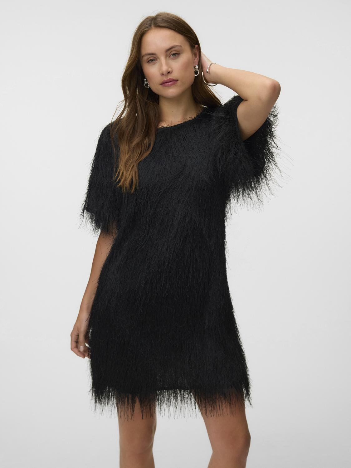 AWEMBERLEY Short Dress - Black - VERO MODA & VILA Bergvik
