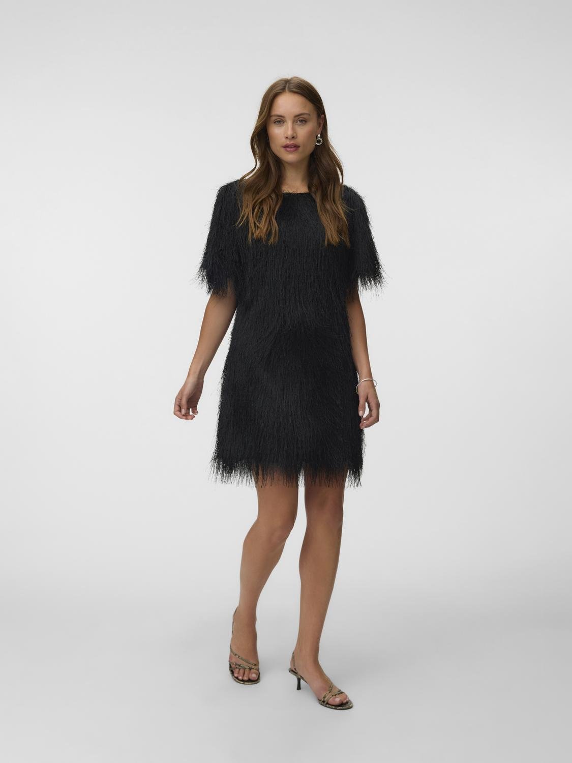 AWEMBERLEY Short Dress - Black - VERO MODA & VILA Bergvik