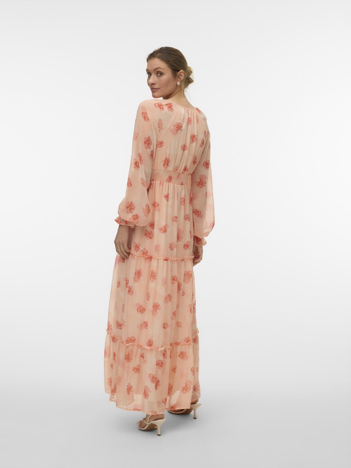AWMAUDE Long Dress - Pearl - VERO MODA & VILA Bergvik