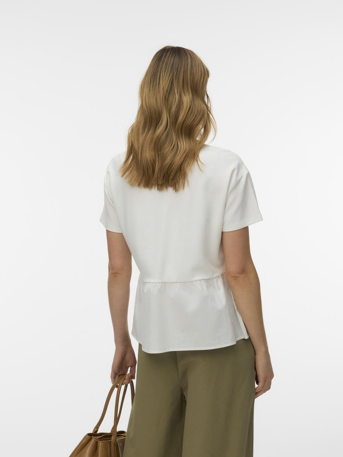AWROSEMARY Top - Snow White - VERO MODA & VILA Bergvik