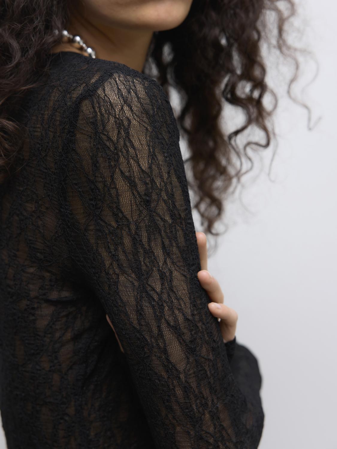 AWTESSY Top - Black - VERO MODA & VILA Bergvik