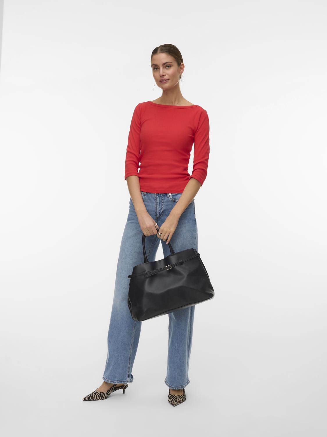 AWTHEA Top - High Risk Red - VERO MODA & VILA Bergvik