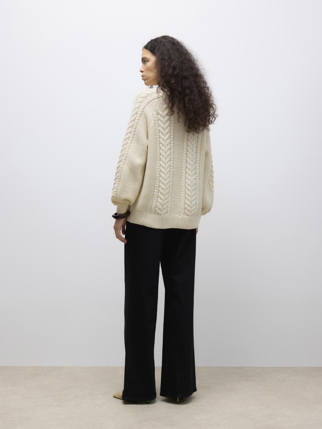 AWTOA Pullover - Birch - VERO MODA & VILA Bergvik