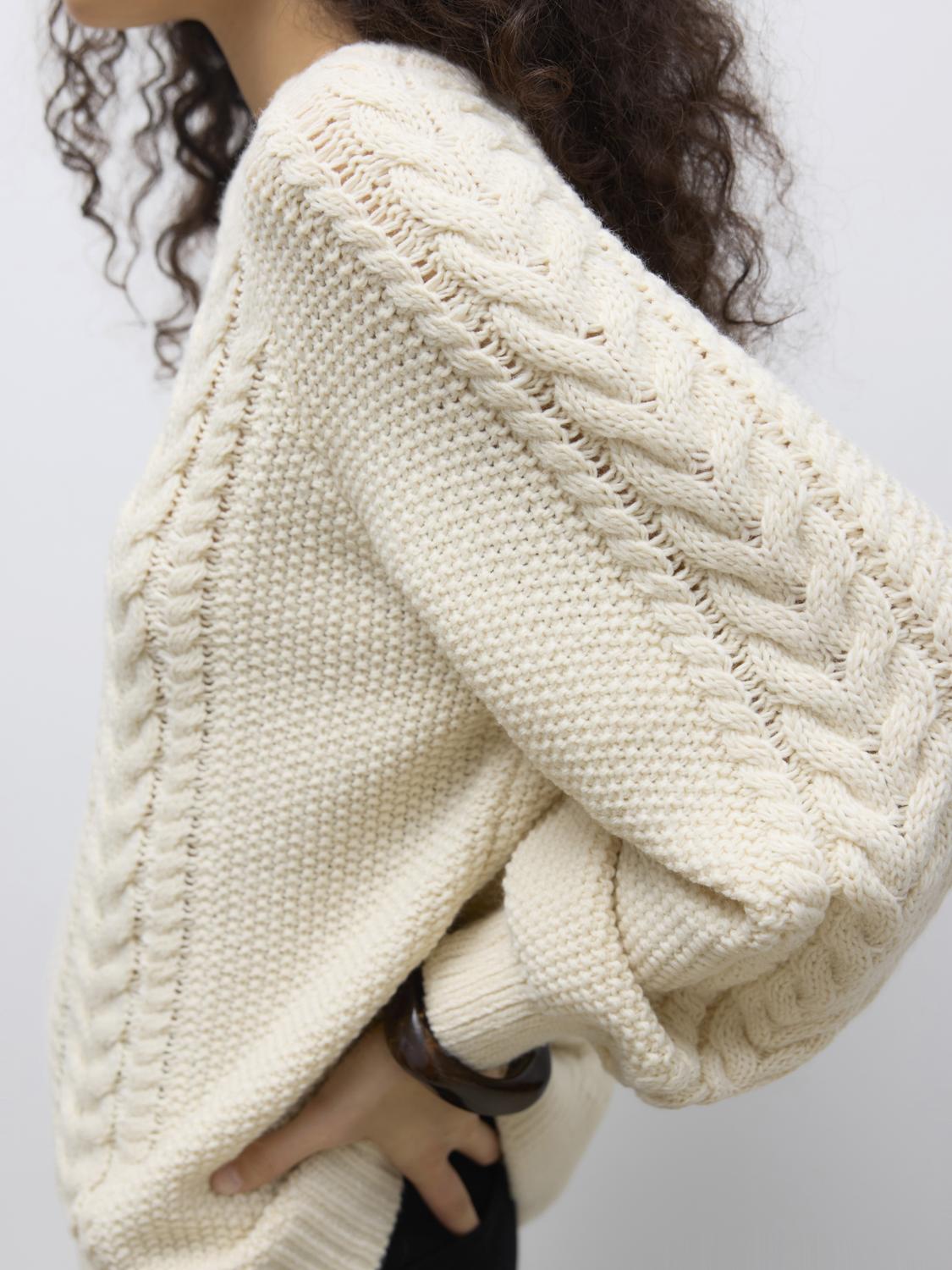 AWTOA Pullover - Birch - VERO MODA & VILA Bergvik