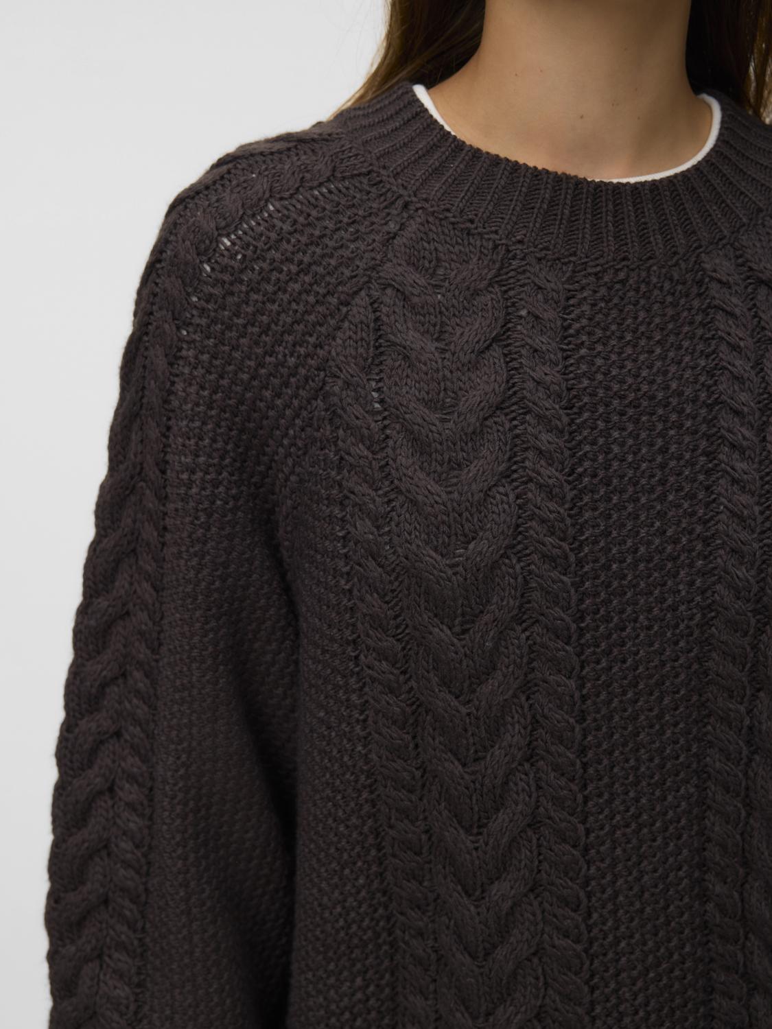 AWTOA Pullover - Chocolate Torte - VERO MODA & VILA Bergvik
